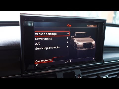 Audi A6 2016 - Audi MMI Preview
