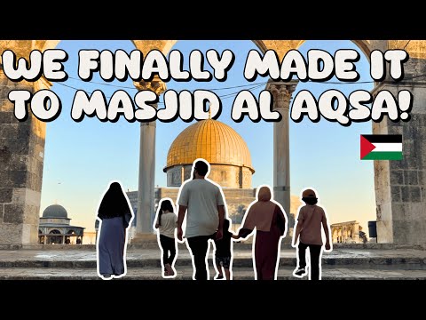 Finally Visiting Masjid Al Aqsa Jerusalem 2025 | Emotional Journey to Al-Quds