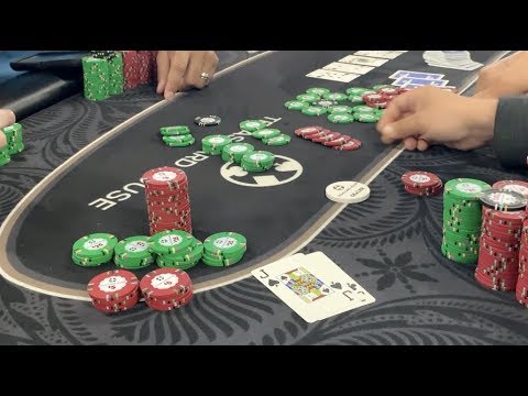 Flopping TOP SET in 4-BET MASSIVE Pot!! Poker Vlog Ep 106