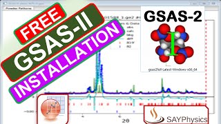 How to install GSAS-II - A Free XRD Data Analysis Software