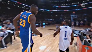 Kevin Hart vs Draymond Green - 3 point Shootout - 2016 All-Star Weekend