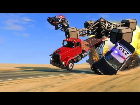 The Escape Of Destruction   A BeamNG Drive Action Movie #005 🚧🔥