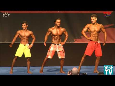 European Amateur Santa Susanna 2016 - Junior Men's Physique Overall