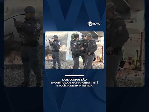 Dois corpos são encontrados na Marginal Tietê e polícia investiga mortes em SP | #AquiAgora
