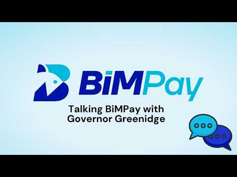 Talking BiMPay with Governor Greenidge