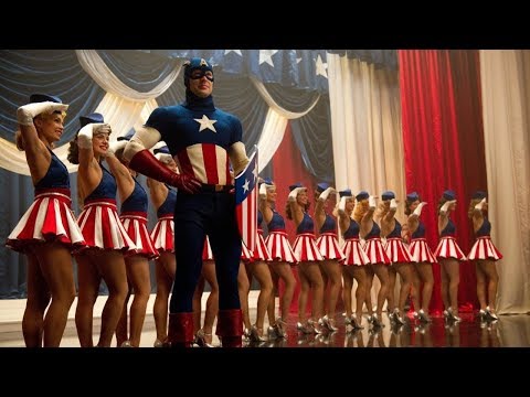 The First Avenger 2011 “The Star Spangled Man“ Steve Rogers performance on stage