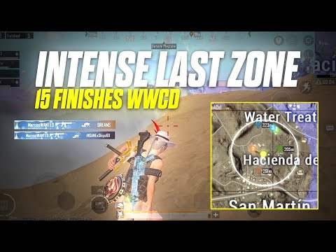 15 Finishes WWCD | B2B Fights and 3rd Parties | Center Zone Hold | IGL POV | Center Zone Hold | BGMI