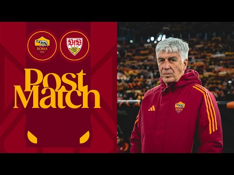 GIAN PIERO GASPERINI | POST MATCH INTERVIEW | ROMA-STOCCARDA