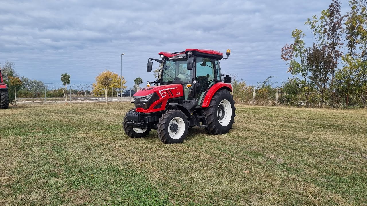 Basak 5075 Compact traktor kényelmes rugózott fülkével