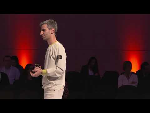 Peter Sellis, director of product management, Snap on stage at ...