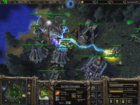 WarCraft 3: Lucifer (UD) vs Miracle.IU (OC) - WC91