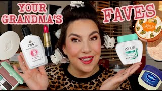 Testing Your Grandma's Favorite Beauty Products & Tips