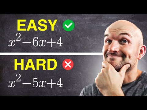 Easy vs Hard Factoring Quadratics