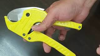 แนะนำกรรไกรตัดท่อ PVC แนะนำกรรไกรตัดท่อ PVC