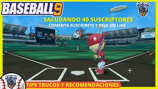 🔴BASEBALL 9 VIDEOJUEGOS ANDROID IOS GAMEPLAY ESPAÑOL TRUCOS BEISBOL TIPS RECOMENDACIONES TUTORIALES