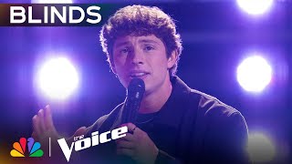 Britton Moore Wins a Four-Chair Turn With Coldplay&#39;s &quot;Yellow&quot; | The Voice Blind Auditions | NBC