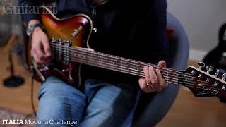 Video thumbnail for Italia Modena & Supro Coronado II Vibrato Demo by Guitarist