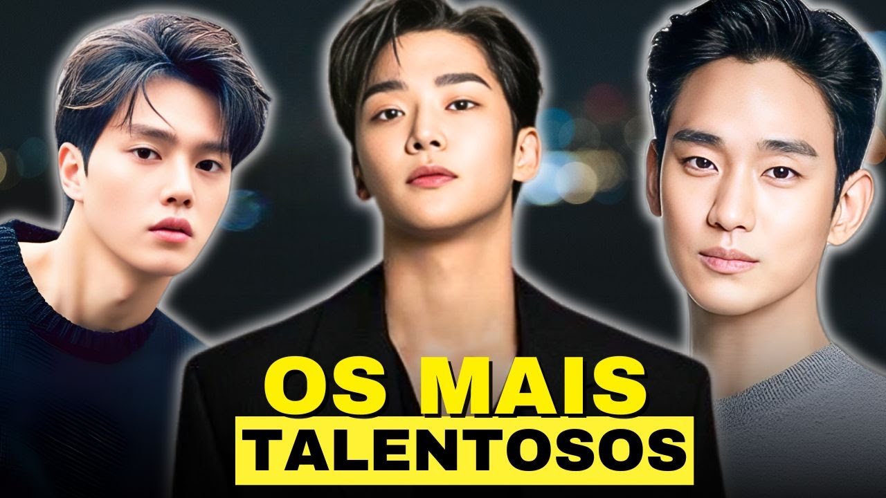TOP 7 ATORES COREANOS MAIS TALENTOSOS | POLÊMICA