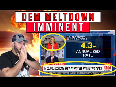 Dems SCREWED As BOMBSHELL GDP Numbers Just BROKE MORE RECORDS... Grab Your Popcorn For The Meltdown! Thumbnail
