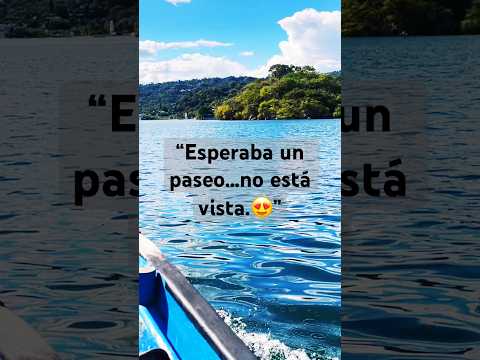 🌊 Lo encontré en El Salvador y parece otro país 🇸🇻😍 #Ilopango #ElSalvador #Shorts