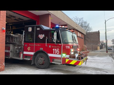 Chicago FD Engine 116 Ambulance 49 Squad 5 (Spares) 