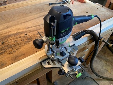 Mortise and Tenon Joint with Festool Router and Table Saw with Dado Blade