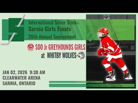 Soo Jr Greyhounds vs Whitby Wolves - 02/01/2026