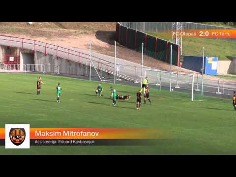 III liiga XIII voor: FC Otepää - FC Tartu 6:2 (3:1)