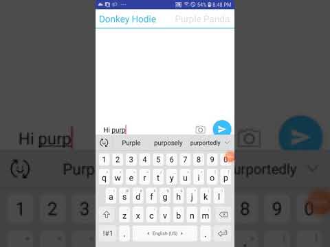 Donkey Hodie & Purple Panda Texting Story!