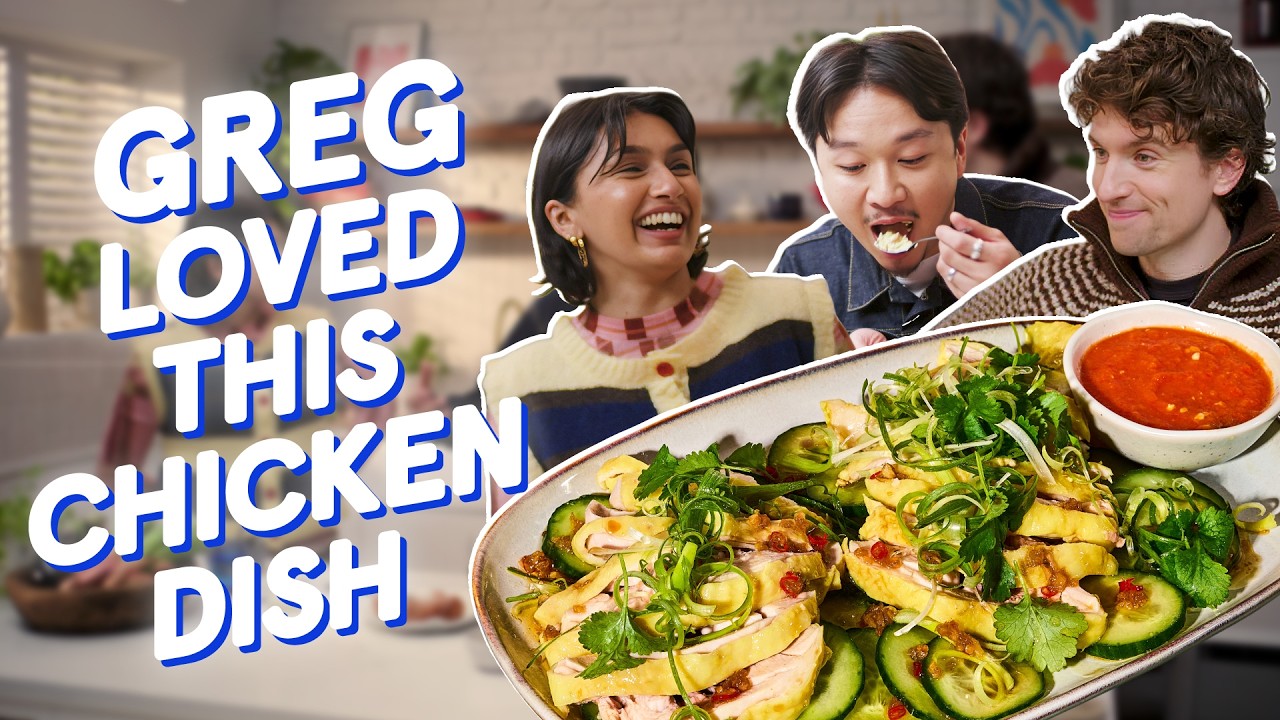 Justin’s Hainanese-style chicken