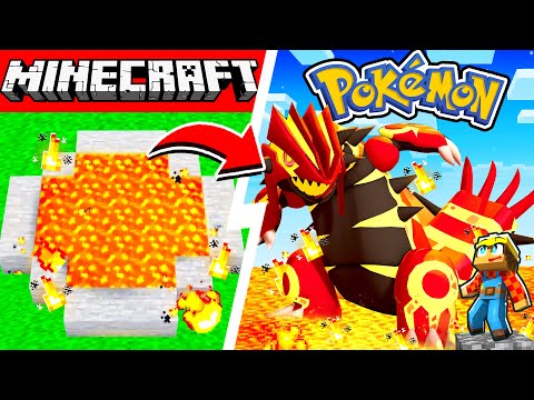 MINECRAFT MA OGNI BLOCCO SI TRASFORMA IN POKEMON OP!