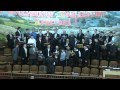 Служение в ЦЦ ЕХБ г. Кривой Рог (09.01.2011) - Мужской хор 