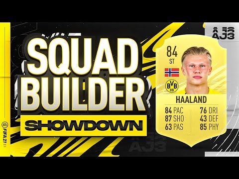 Fifa 21 Squad Builder Showdown!!! ERLING HALAND!!!