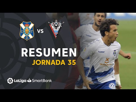 Resumen de CD Tenerife vs CD Mirandés (4-1)