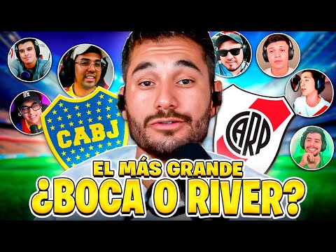¿DEBATIMOS QUIÉN ES EL MÁS GRANDE BOCA O RIVER?  LOS MOSQUETERMOS CON INVITADO ARGENTINO