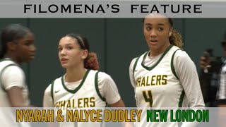 New London's Nalyce and Nyarah Dudley are each other's biggest fans