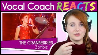 Vocal Coach reacts to The Cranberries - Zombie (Dolores O&#39;Riordan 1999 Live)
