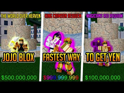 JOJO BLOX | THE FASTEST WAYS TO GET YEN IN ITALY AND PRISON