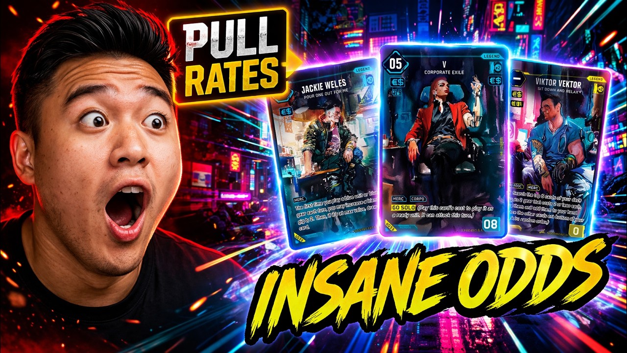 Cyberpunk TCG Pull Rates Are SHOCKING… This Changes EVERYTHING