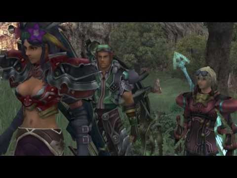 (Wii) Xenoblade Chronicles HD Cutscene 034a - Setting Out To Save Juju - ENGLISH