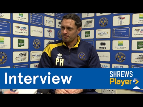 INTERVIEW | Paul Hurst pre AFC Wimbledon (H) - Town TV