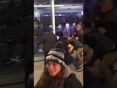 Golden Knights and Anaheim Ducks fans brawl