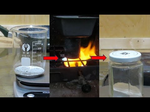 How to Make Silica Gel (Amorphous Silicon Dioxide)