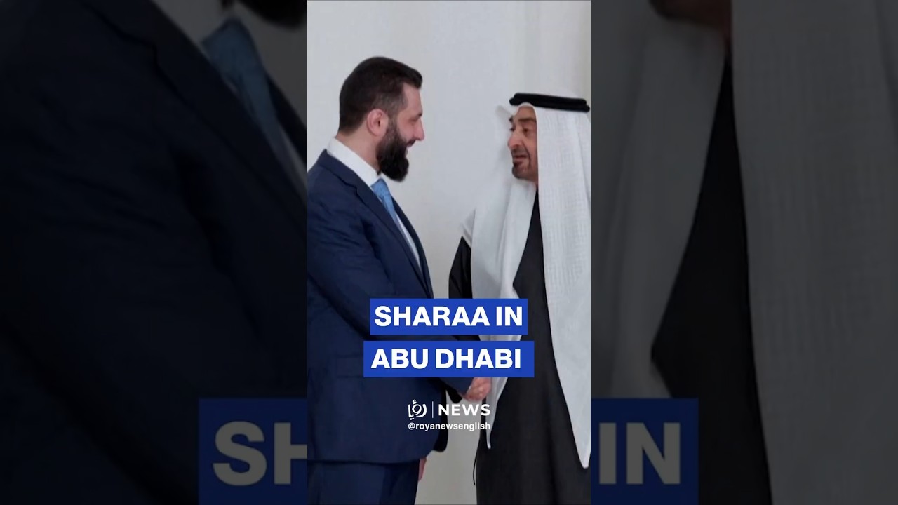 Emirati president receives Syrian counterpart in Abu Dhabi