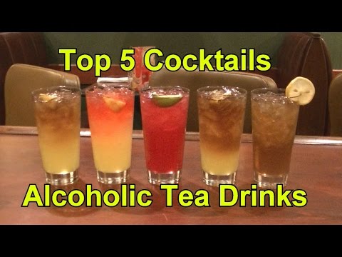 Top 5 Cocktails Drinks Alcoholic Teas Cocktail Tea Top Five Long Island Iced Teas