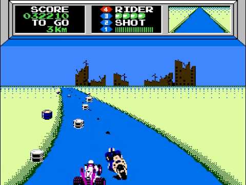 Mach Rider Walkthrough Gameplay ★NES★ HD1080p