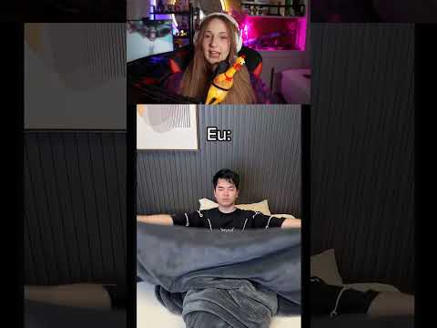 PESSOAS NORMAIS DORMINDO VS. EU 😹 KKKKK 😂 - Alemã reage ao MoriMura