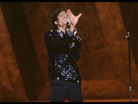 Billie Jean 720p60 1st Moonwalk LIVE Performance at Motown 25 Michael Jackson