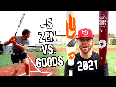 2021 THE GOODS vs CF ZEN USSSA -5 Showdown  |  Alloy vs. Composite USSSA Baseball Bat Reviews