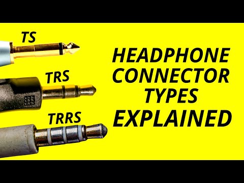 Headphone Jack Connectors Explained | TS, TRS, TRRS Headphone Connections